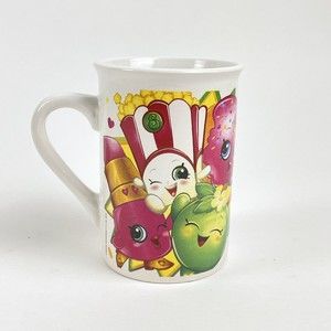 2016 Shopkins 10 Fl. Oz.  White Ceramic Coffee Mug Cup by Frankford Candy LLC